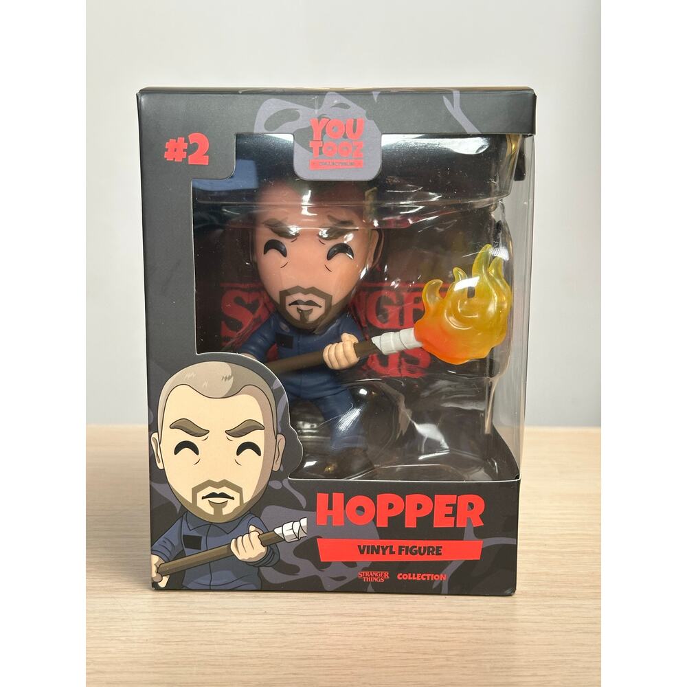 Stranger Things x Youtooz Hopper #2 Vinyl Figure - New In Box